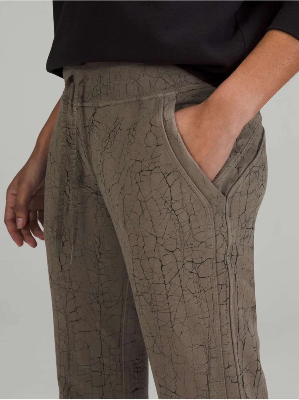 Lululemon Warm Down Jogger *7/8 Length Cuffed Workout Running Gym Casual Pants